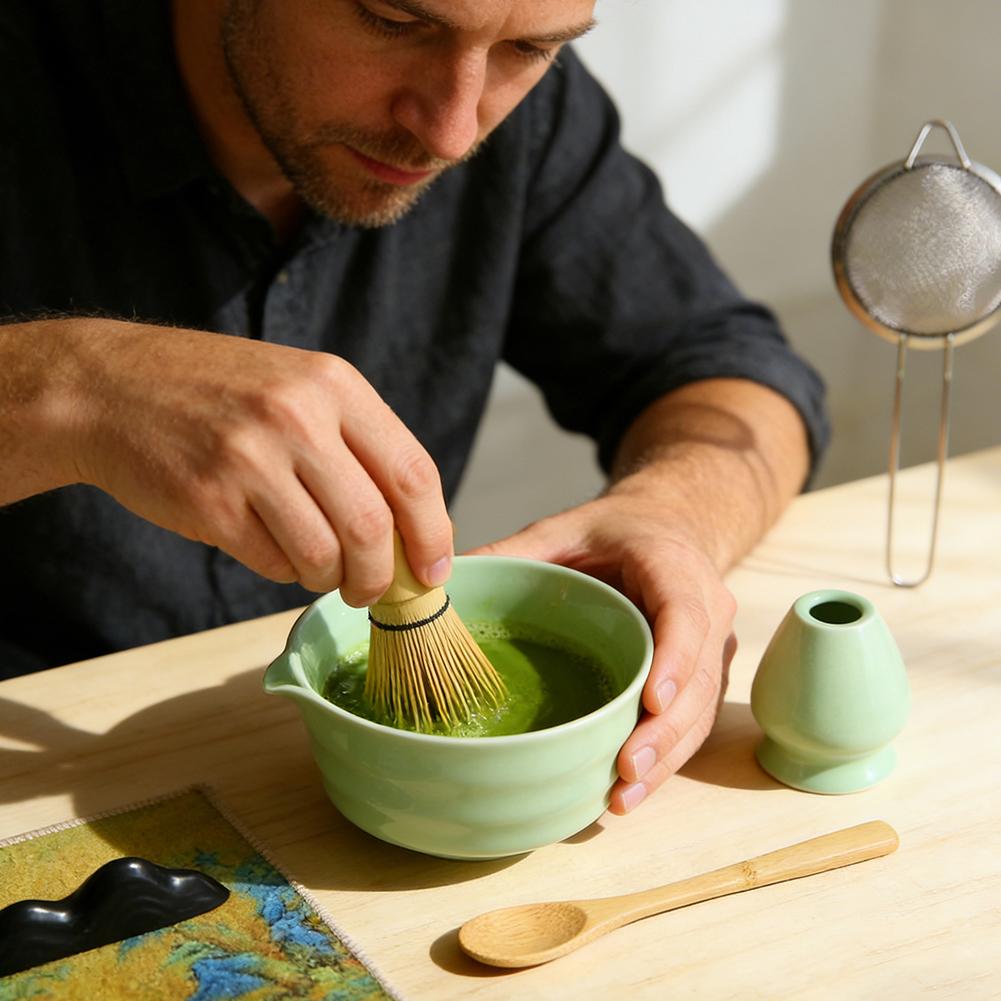 Authentic Japanese Matcha Tea  - Bamboo Whisk Chasen review and price