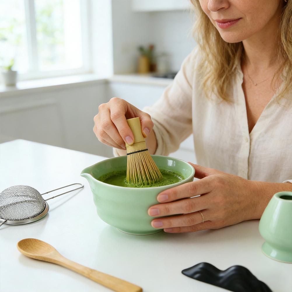 Authentic Japanese Matcha Tea  - Bamboo Whisk Chasen review and price