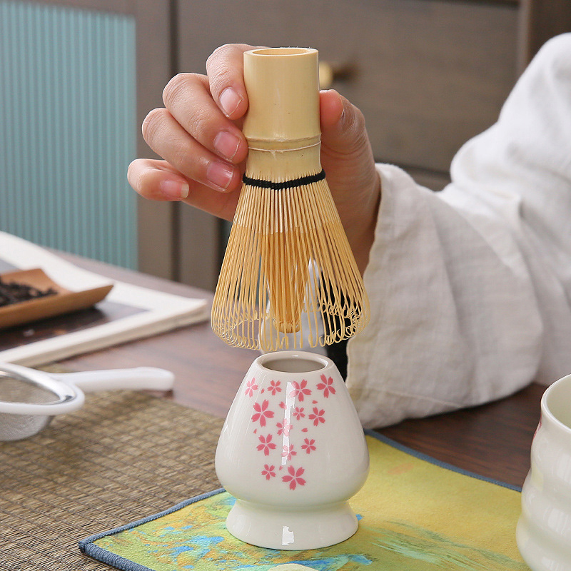 Japanese Ceramic Matcha Green  - Bamboo Whisk Chasen review and price